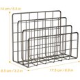 thumbnail image 2 of YiePhiot Desk Mail Organizer Iron Mail Rack File Organizer Practical Letter Sorter Strong for Any Home or Office, 2 of 5
