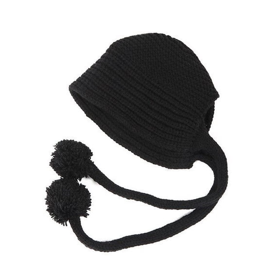 CoCopeanut Topi Rajut Wanita Musim Semi Musim Gugur Topi Hip-Hop Topi Beanie Padat Turban untuk Wanita Topi Beanie Hangat Hadiah Topi Siswa Cantik
