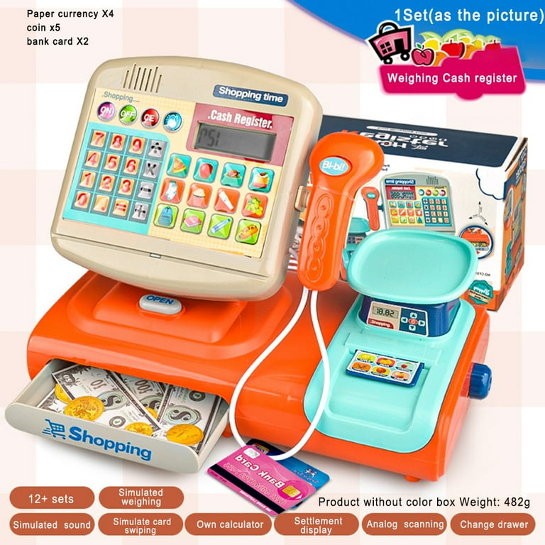 Cashier machine with sale scanner