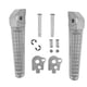 thumbnail image 5 of 2 estriberas traseras para pasajero de motocicleta para Honda. Plata, 5 of 9