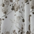 thumbnail image 2 of Nicole Miller New York Lillian Floral Cotton Hidden Tab Top Curtain Panel Pair, 2 of 7