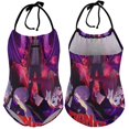 thumbnail image 6 of Dandadan Seasons Children's One-piece Swimwear Halterneck Swimsuit Summer Beach Girl's Bathing Suits Breathable Beachwear, 6 of 7