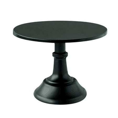 

Metal Iron Cake Stand Round Pedestal Dessert Holder Cupcake Display Rack Tray for Birthday Wedding Party (Black)