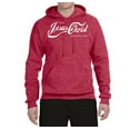 thumbnail image 2 of Enjoy Jesus Christ and Thou Shalt Never Thirst Coke Parody | Mens Inspirational/Christian Hooded Sweatshirt Graphic Hoodie, Vintage Heather Red, 3XL, 2 of 3