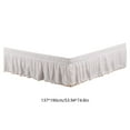thumbnail image 3 of Guozer Anti-slip Bed Skirt Elastic Bedskirt for Bedroom Decor, Mattress Protection Easy to Install Machine Washable Suitable for Mattresses 15-30cm Thick, 3 of 6
