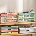 thumbnail image 3 of Caisses de Rangement Polyvalentes pour Organisation Domestique Conteneurs Pliables Durables avec Poignée Idéal pour Voiture Courses et Pique-Niques Design Empilable pour Cuisine et Salon, 3 of 4