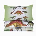 thumbnail image 3 of Sleepwish 3 Piece Dinosaur Themed Comforter Set Kids Queen Size Bedding Set for Boys, 3 of 8