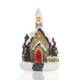 thumbnail image 1 of Lighting House Merry Christmas LED Light Snow House Home Decor  Window Ornament Gift, 1 of 7