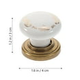 thumbnail image 5 of 4pcs Kitchen Cabinet Round Knobs Drawer Knobs Kitchen Cupboard Pull Handles, 5 of 5