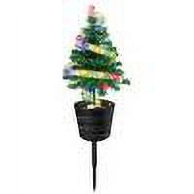 POINTERTECK Christmas Decor Christmas Tree Holiday Decoration Lamp 20 LED Spiral String for Garden Lawn Park