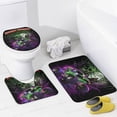 thumbnail image 4 of Monster Grave Digger Trucks 4 Pcs Shower Curtain Sets Non-Slip Rugs Bath Mat Toilet Cover U Shaped Mat for Bathroom Decor Mats, 4 of 8
