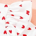 thumbnail image 6 of EnJoCho Kids Baby Girl My First Valentine Outfit Love Heart Print 𝖱omper Sweatshirt Tulle Tutu Skirt Set Baby Clothes Top Skirts Special Ocasion Garb, 6 of 8