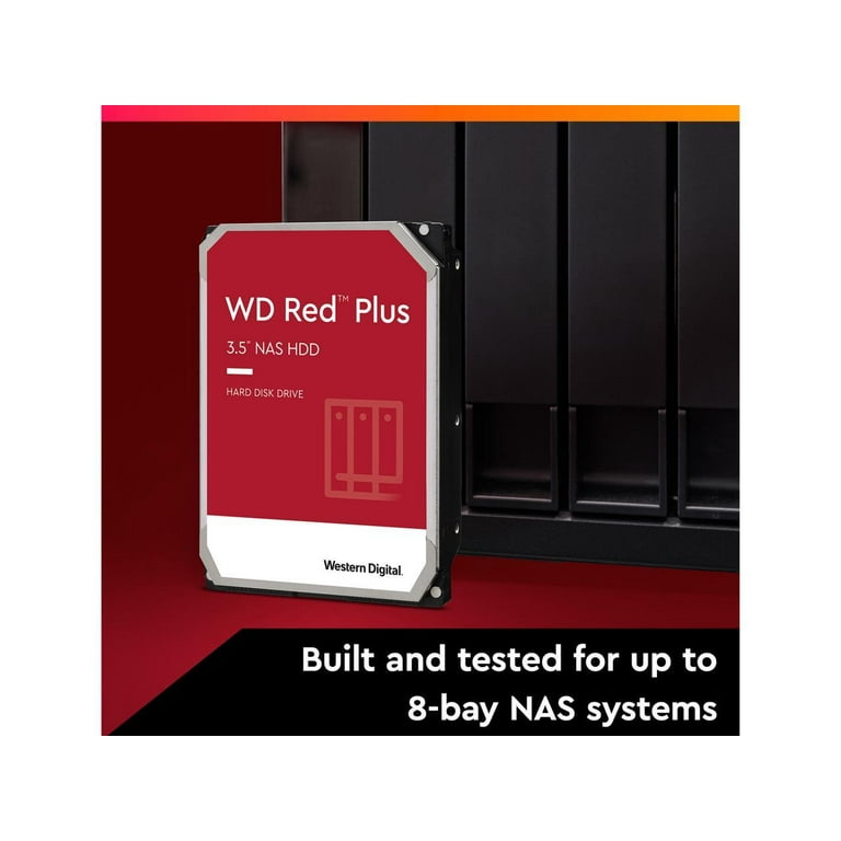 【新品未使用】WD Red Plus 4TB CMR HDD 3.5 内蔵HDD Amazon.com: Western Digital 4TB WD Red Plus NAS Internal Hard