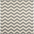 thumbnail image 1 of Safavieh Tapis d'Intérieur/extérieur Gris - Carré 4 Pieds, 1 of 3