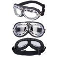 thumbnail image 3 of Gafas de moto LJDJ Vintage Pilot Style para hombre y mujer, 3 of 7