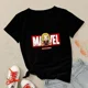 thumbnail image 3 of Camisetas de algodón de Marvel Scarlet Witch para niños, moda de verano, informales, con estampado de superhéroes, estilo Harajuku, color negro, 3 of 5