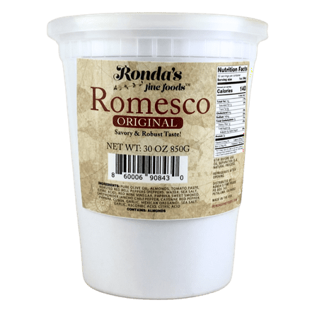 Original Romesco Dip/Spread/Topping/Sauce 30oz 2ct Tub