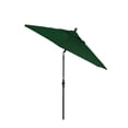 thumbnail image 3 of California Umbrella GSCUF908705-SA46 9 ft. Fiberglass Market Umbrella Collar Tilt - Matted Black-Pacifica-Hunter Green, 3 of 3