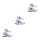 thumbnail image 2 of Zapatillas de baloncesto Qarigey transpirables Negro Púrpura/Blanco Naranja/Blanco Azul, 2 of 6