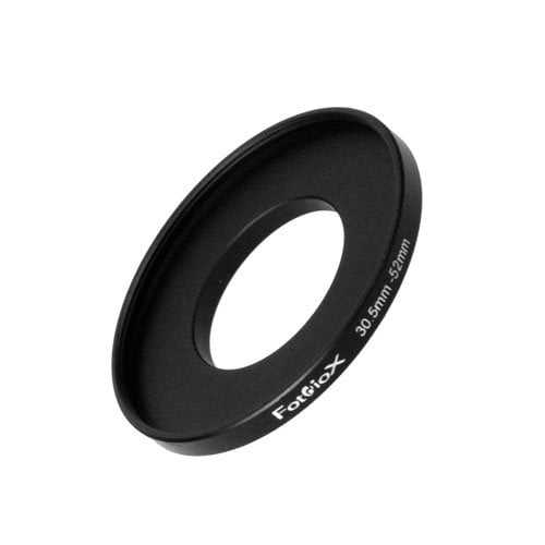 Fotodiox Metal Step Up Ring, Anodized Black Metal
