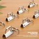 thumbnail image 3 of Clip de cola de Metal de 32mm con llavero hecho a mano, suministros para hacer bolsos, 10 Uds., 3 of 8