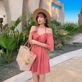 thumbnail image 1 of Traje de baño de una pieza de gran tamaño para mujer, traje de baño de aguas termales al por mayor, traje de baño para mujer, profesional, conservador, que cubre el vientre, traje de baño nuevo y, 1 of 4