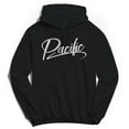 thumbnail image 2 of Pacific Graphic Black Men's Pullover Sweatshirt Hoodie, 2 of 2
