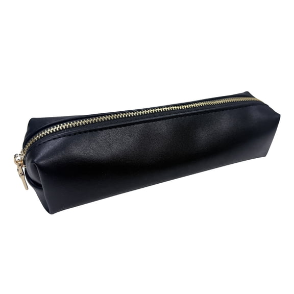 Pen+Gear Black Pencil Pouch for Students and Professionals