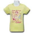 thumbnail image 4 of DC Comics WW Paper Doll S/S Junior Women's T-Shirt Sheer-Banana, 4 of 8