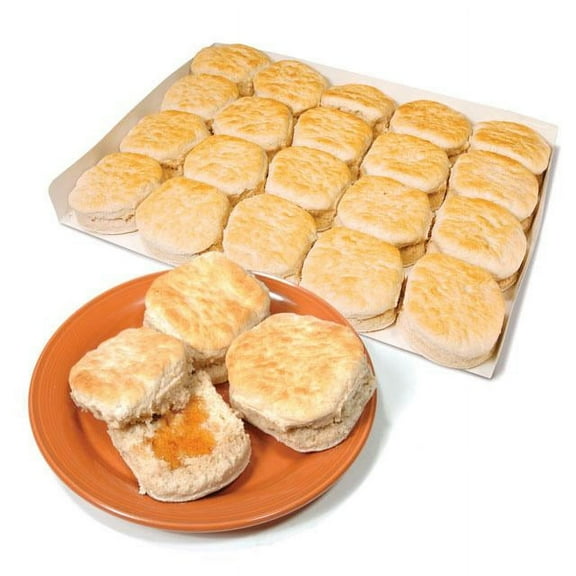 Bridgford Honey Whole Wheat Biscuit, 1.25 Ounce - 105 per case.