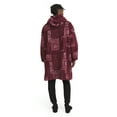 thumbnail image 2 of Dogg Supply by Snoop Dogg Men's Original Oversized Wearable Blanket with Kangaroo Pocket, 2 of 7