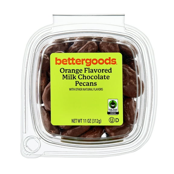 bettergoods Orange Flavored Milk Chocolate Pecans, 11 oz