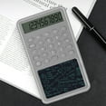 thumbnail image 1 of EGNMCR Calculator Writing Tablet Doodle Pad Calculators With Lock Button & E-Pen 12 Digit Display Hand-held For Students & Kids, Gift, 1 of 6