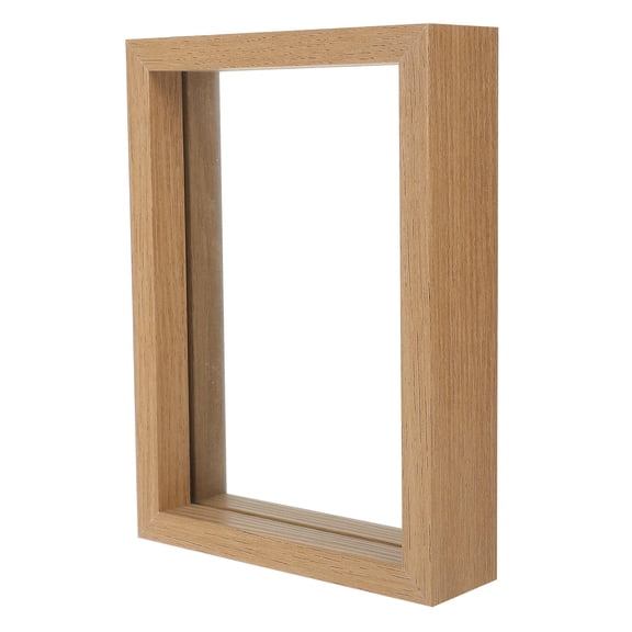 Masteelf Double Sided Specimen Display Frame 1 Set Glass Dried Flower Holder Picture Frame