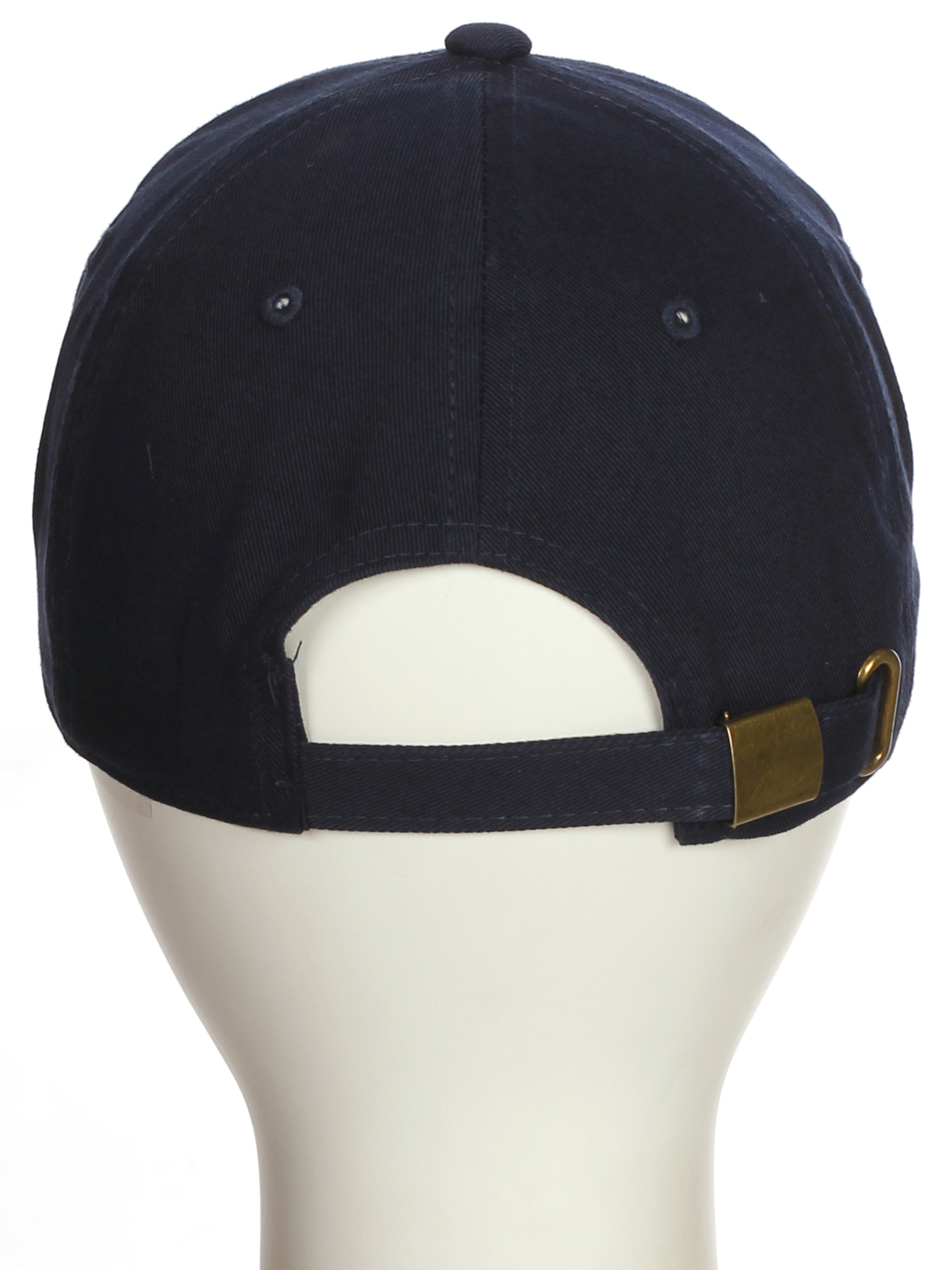 Customized Number Hat 00 to 99 Team Colors Baseball Cap, Navy Hat White Blue Number 52 - image 4 of 4