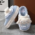 thumbnail image 3 of Cute Hello Kitty Slipper for Women Girls Cartoon Sanrio Melody Winter Warm Slipper Platform Anti-slip House Slipper Kuromi Shoes, 3 of 4