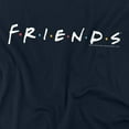 thumbnail image 2 of Friends Logo Women's T Shirt, Navy, Medium, 2 of 6