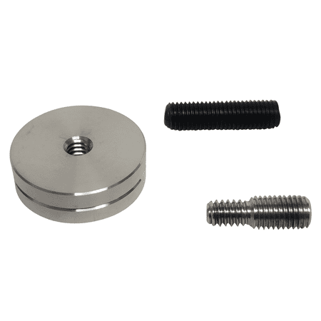 Stainless Steel Mirror Surface Bow Weight + Small Thread Screw - 1oz, 2oz, 4oz