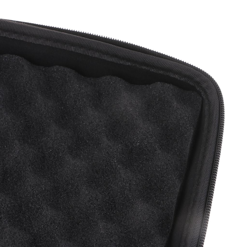 Wswqop Fishing Tackle Box Fishing Bite Alarms Case Bag Zipper Protection Case L L