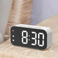 thumbnail image 3 of AFQH Led Electronic Alarm Clock Small Alarm Clock Digital Clock Temperature Clock, 3 of 6
