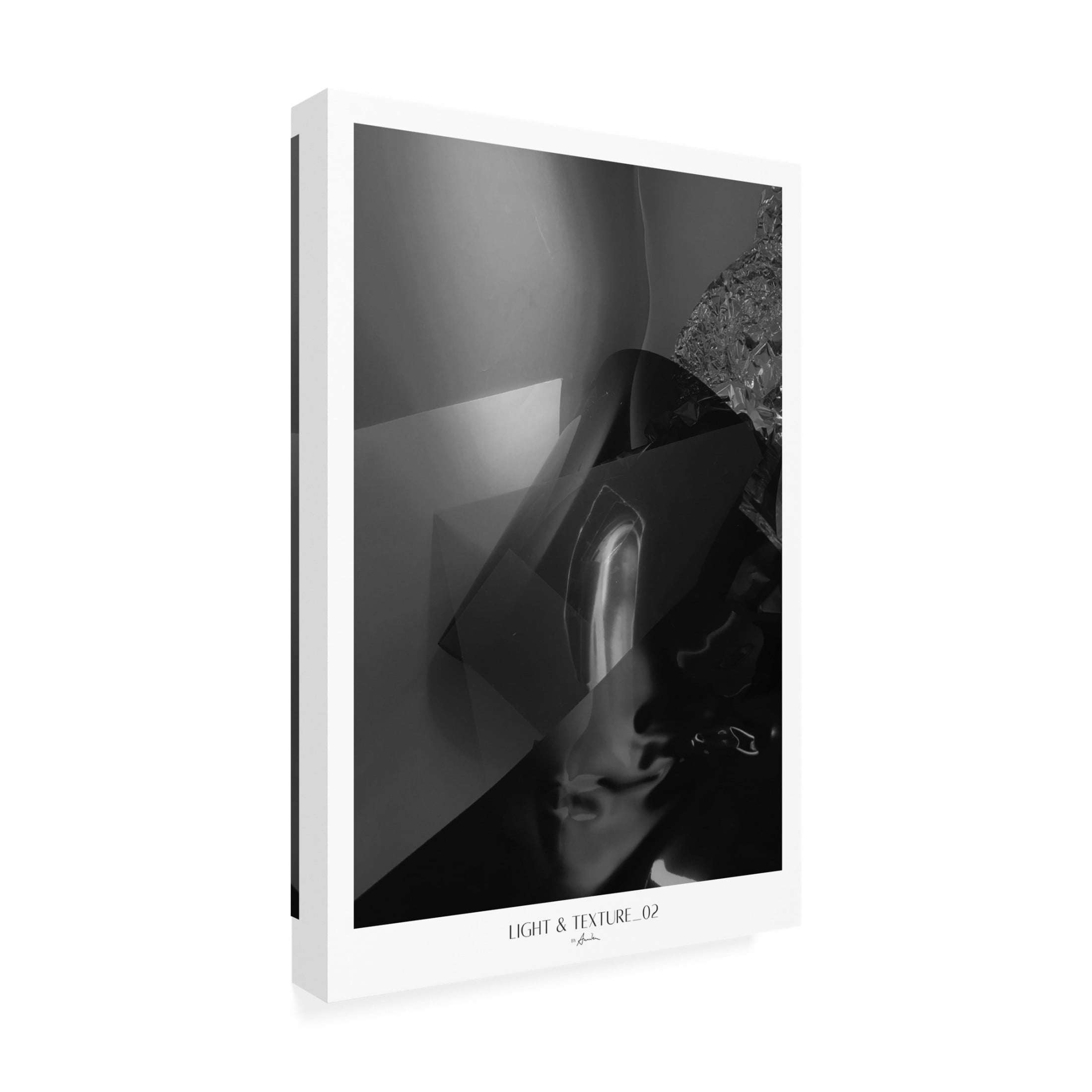 Trademark Fine Art Annika John Light and texture 02 Canvas Wall Art