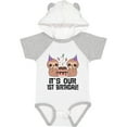 thumbnail image 3 of Inktastic Twins 1st Birthday Sloth Boy Girl 1 Year Old Boys or Girls Baby Bodysuit, 3 of 5