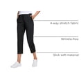 thumbnail image 4 of Pantalones Capri CRZ YOGA 23" Stretch Negro Talle S, 4 of 8