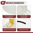 thumbnail image 4 of Unique Bargains 1 Set Engine Coolant Reservoir Water Expansion Tank for Chrysler 200 Sebring for Dodge Avenger Coolant Radiator Reservoir Bottle with Cap No.5058371AD, 4 of 6