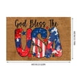 thumbnail image 3 of Cqxid Event & Party Under $10 Independence Day Welcome Decorative Floor Mat Living Room Door Mat Home Independence Day Decorative Rug, 3 of 3