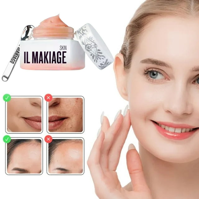 Comblement Hydratant pour Lisser les Ridules 20 ml, 1 Bouteille d'Apprêt (Rose)