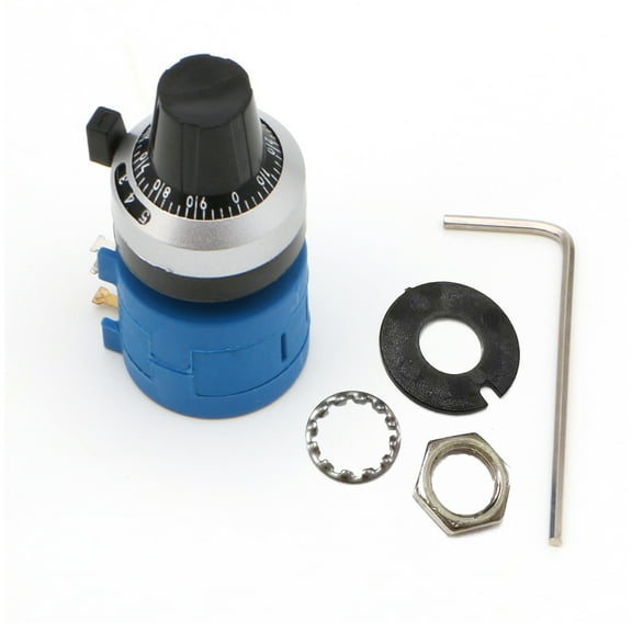 TINYSOME 3590S-2-102L 1K Ohm Rotary Potentiometer Pot 10 Turn With Turn Counting Dial
