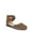 Cinnamon Brown, variant on SOUL Naturalizer Womens Intro Ankle Strap Casual Flats - Medium & Wide Width