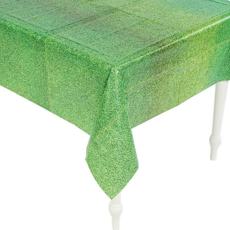 54" x 108" Sports Fanatic Soccer Plastic Tablecloth