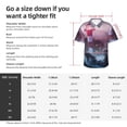 thumbnail image 6 of Lsque lighthouse Waves Torrential Rain pattern Hawaiian Shirt for Men, Unisex Summer Beach Casual Short Sleeve Button Down Shirts-XX-Large, 6 of 9